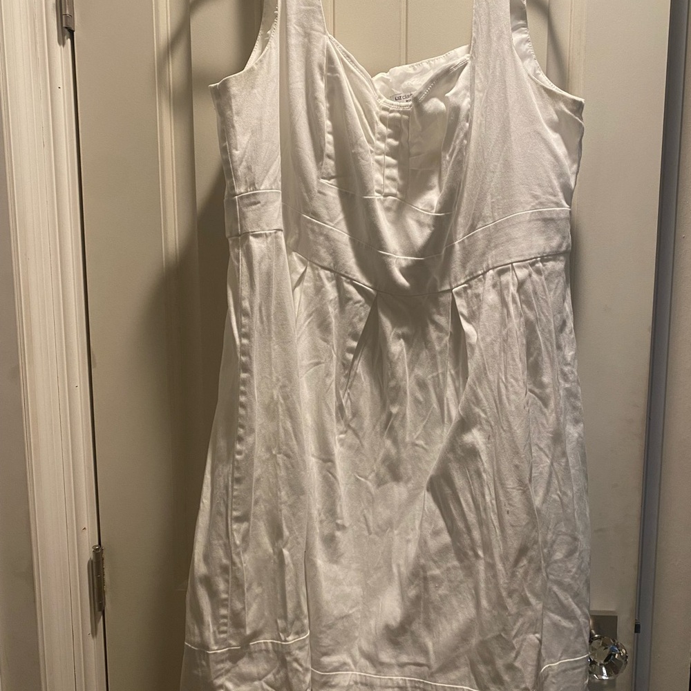 Liz Claiborne Classic White Dress